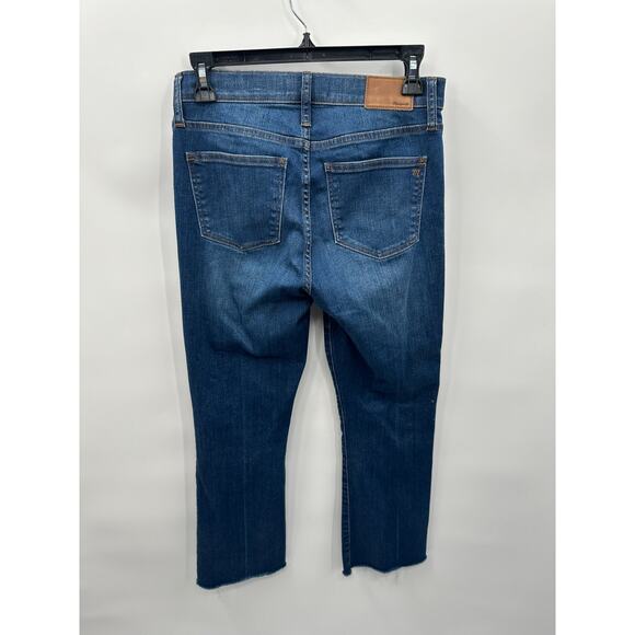 MADEWELL Cali Demi Boot Denim Jeans In Wyoming Wash G7202 // 2 - Picture 8 of 12